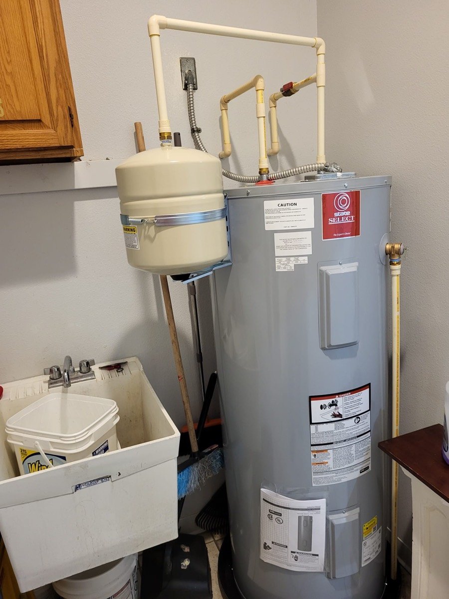 Water heater installation by Suchel Drain LLC